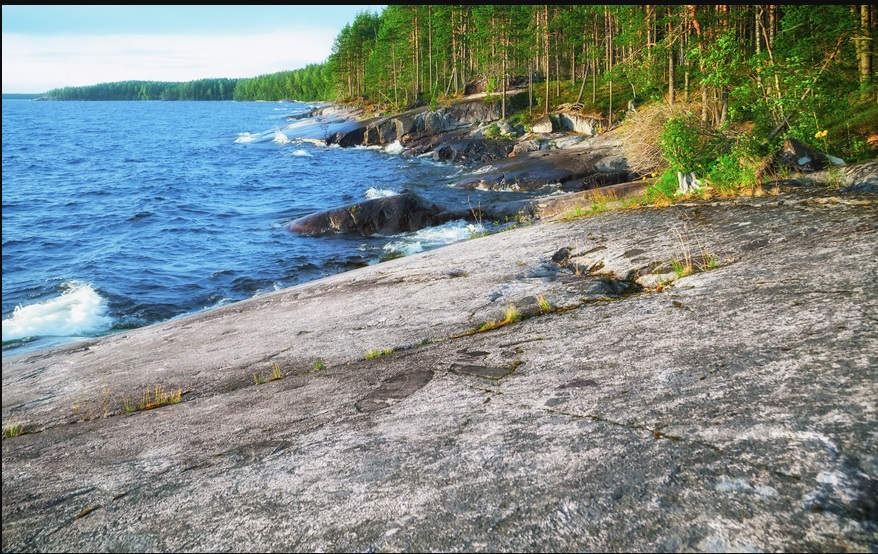 Онежское озеро в Карелии